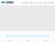Tablet Screenshot of havoned.nl